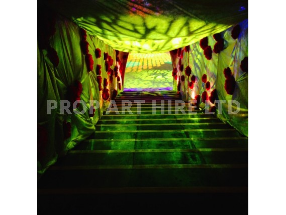 Admiral Insurance Yellow Brick Road tunnel entrance